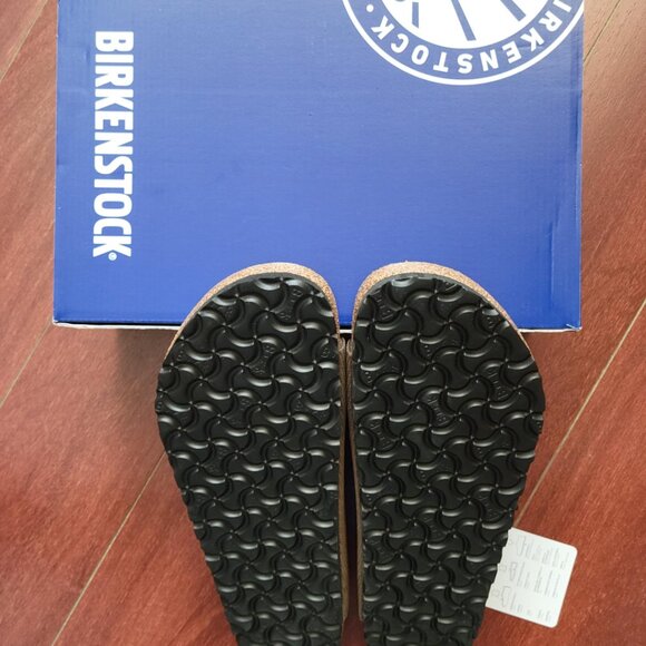 Birkenstock Arizona Suede Leather Embossed - Corduroy Dark Tea - Picture 6 of 7